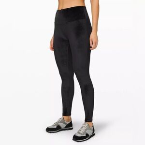 Lululemon Wunder Lounge HR Tight 28” Velour